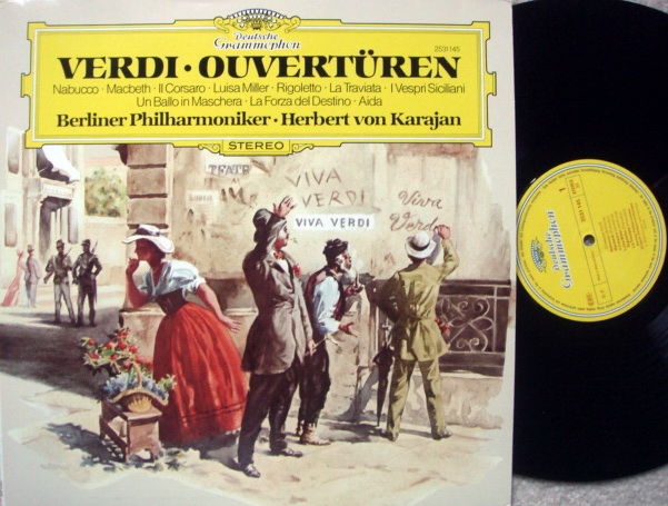DG / KARAJAN-BPO, - Verdi Overtures, NM!
