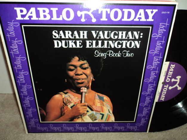 Sarah Vaughan & Duke Ellington - Song Book Two Pablo NM
