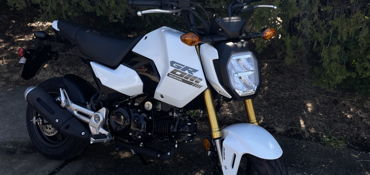 2026 HONDA GROM ABS motorcycle for rent near Sacramento, CA