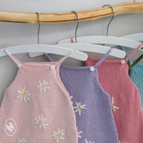 Gratis Breipatroon voor Daisy Romper
