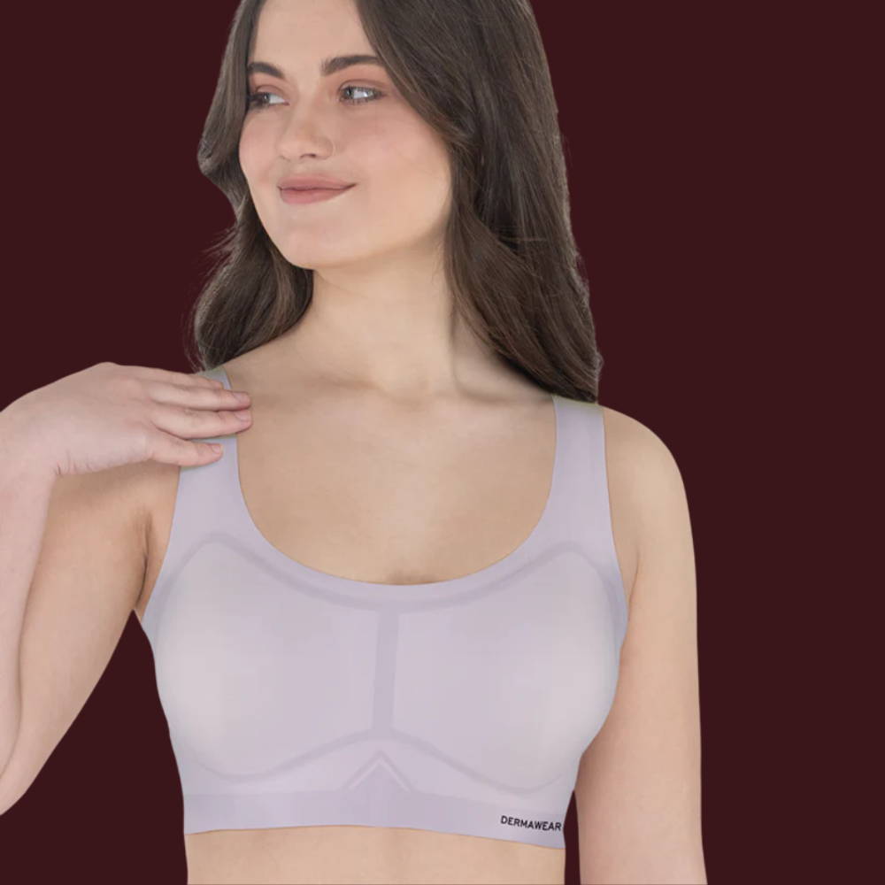 Invism V-Notch Bonded Seamless Bra for Women - I-666