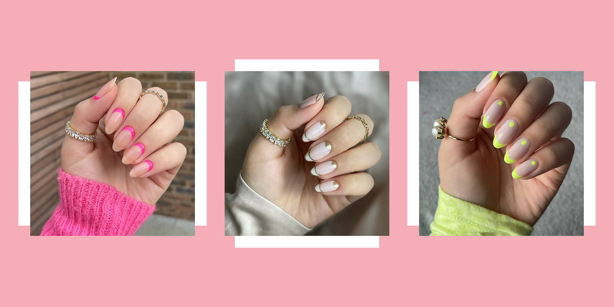 How To: At-Home DIY French Manicure - YouTube