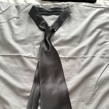 Hand Made Krawatte schwarz 