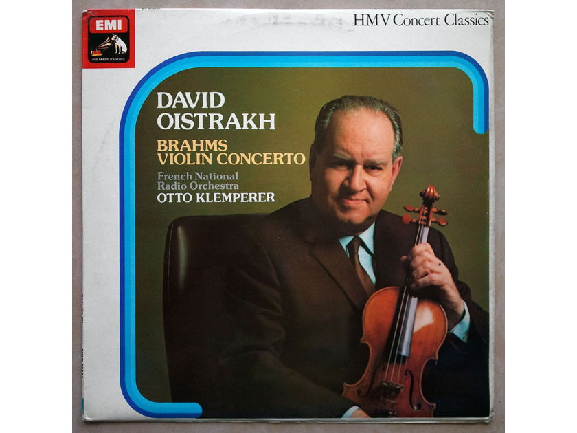 EMI HMV | OISTRAKH/KLEMPERER/BRAHMS - Violin Concerto / EX