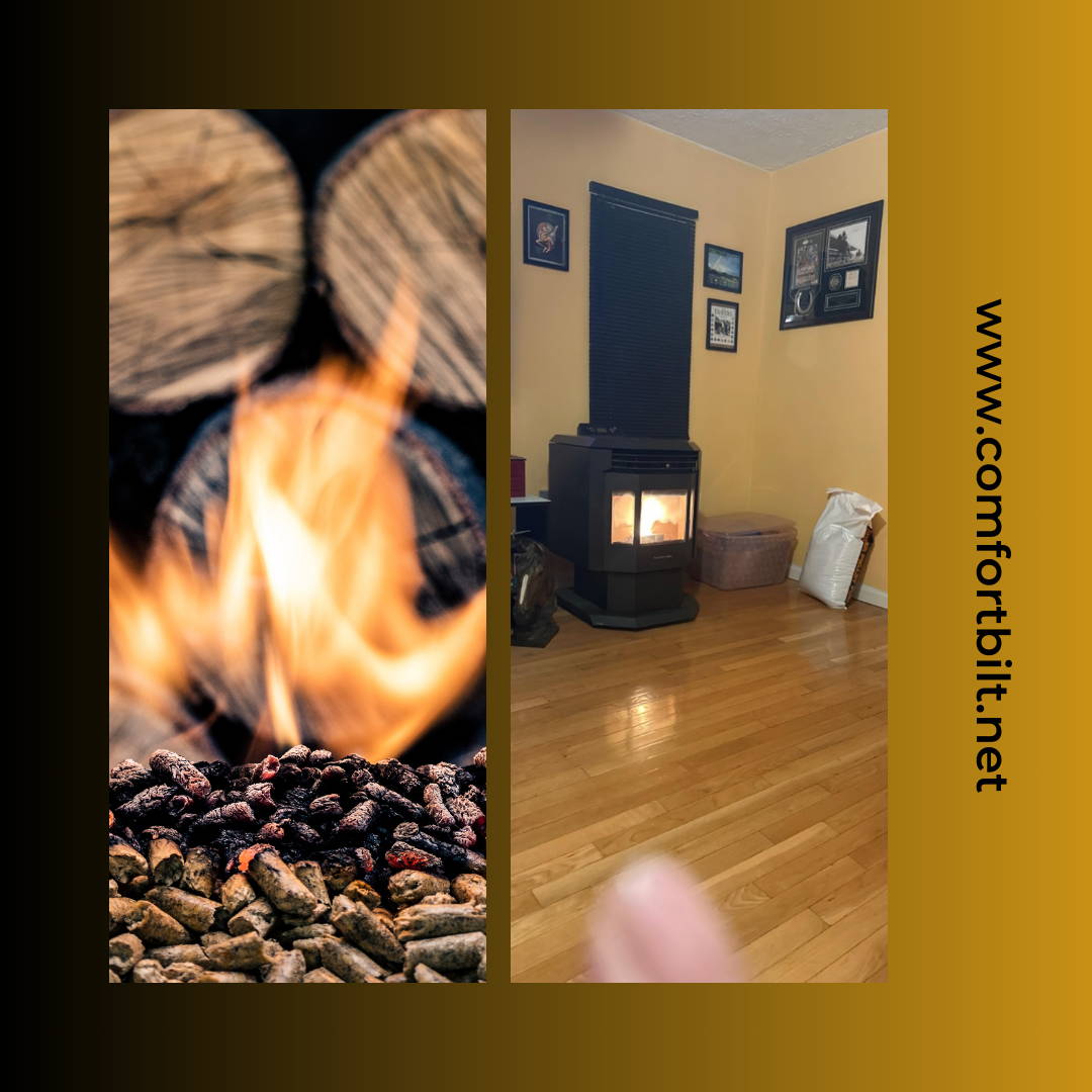 Comfortbilt HP21 Pellet Stove and Burning Pellets
