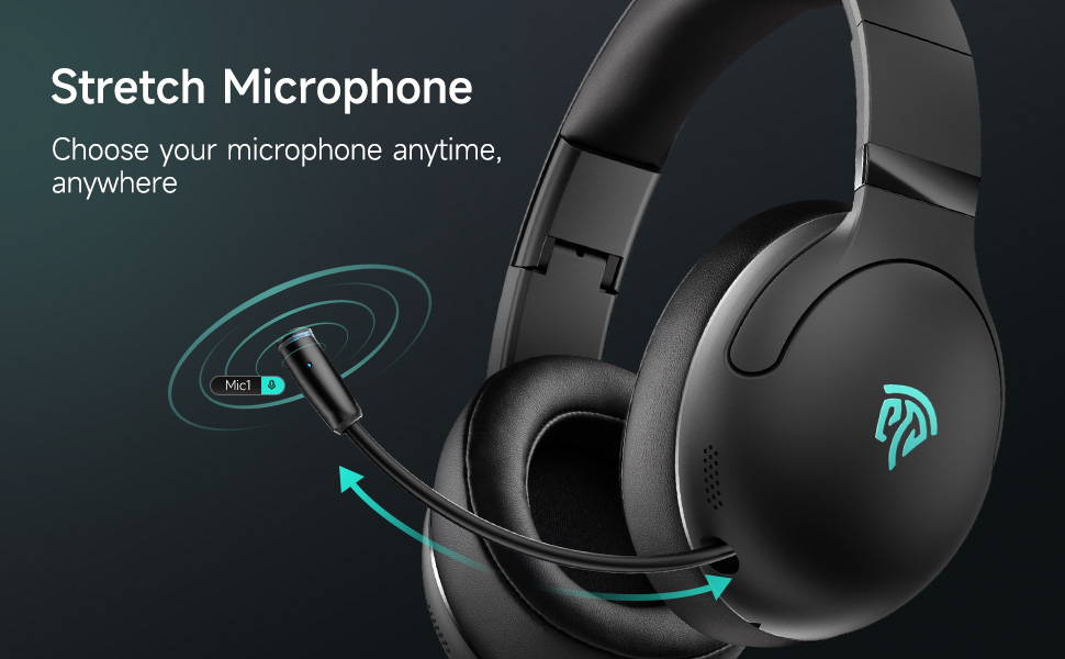 EasySMX C08W wireless headset with mic