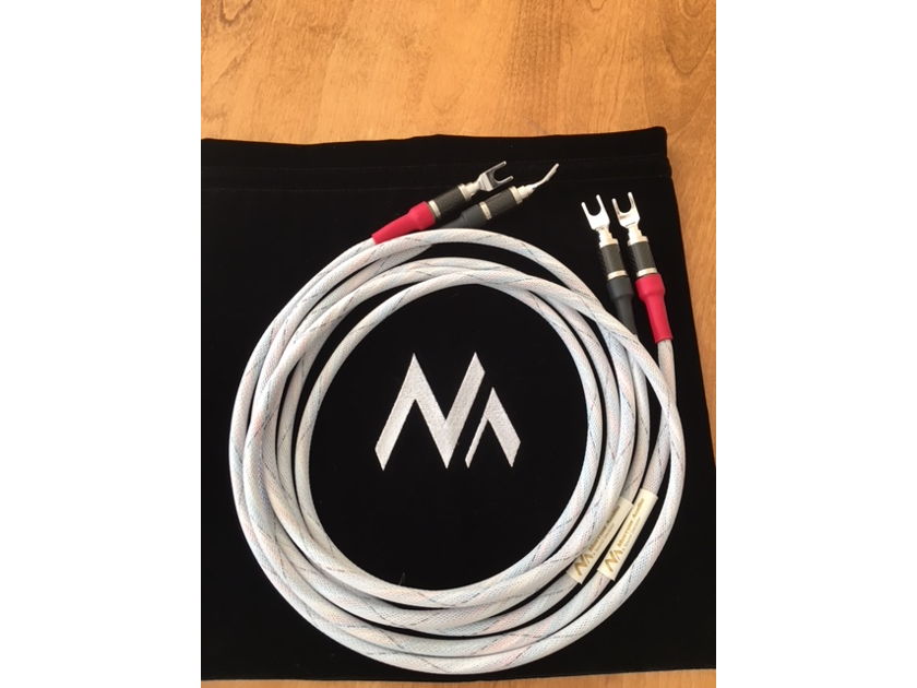 Morrow Audio Elite Grand Reference Speaker Cables - 2 meter set - amazing Furutech spades