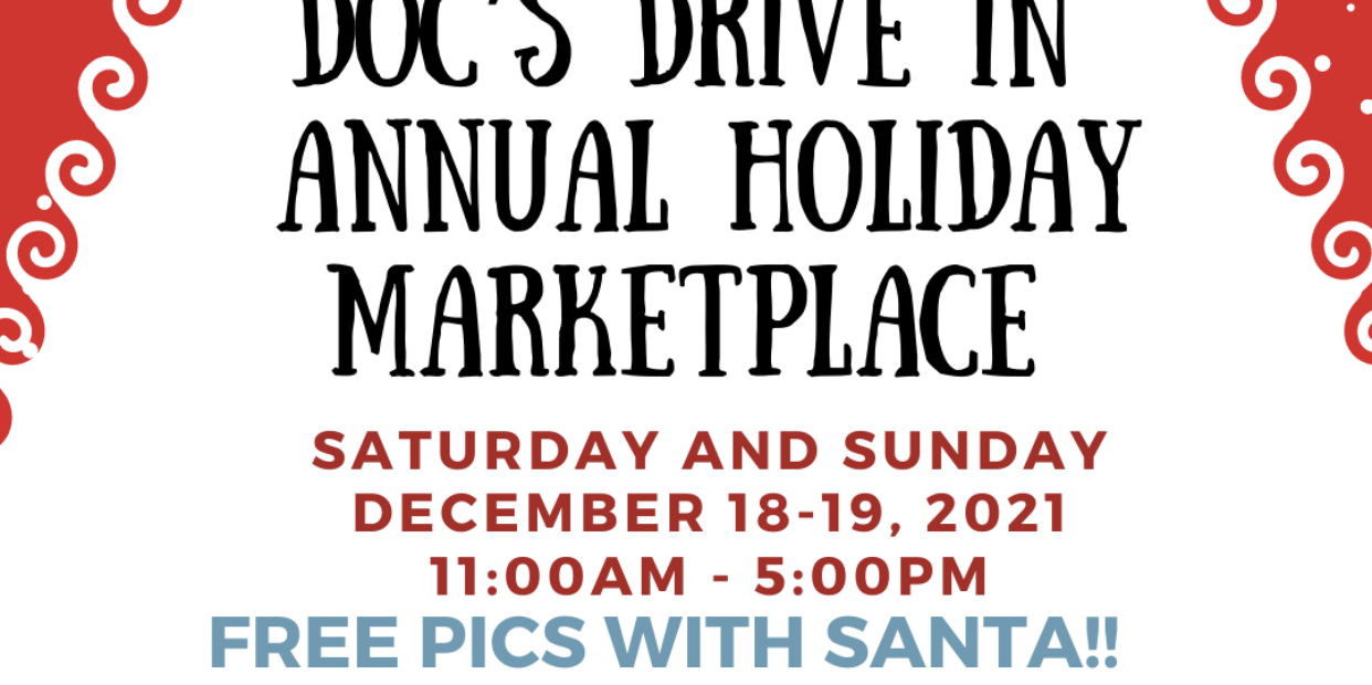 Santa Claus at Doc's Drive in Theatre's 3rd Annual Holiday Marketplace promotional image