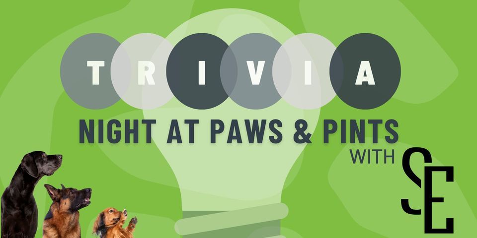 Trivia Night at Paws & Pints promotional image