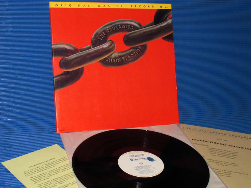 THE CRUSADERS  - "Chain Reaction" -  MFSL Mobile Fidelity 1979