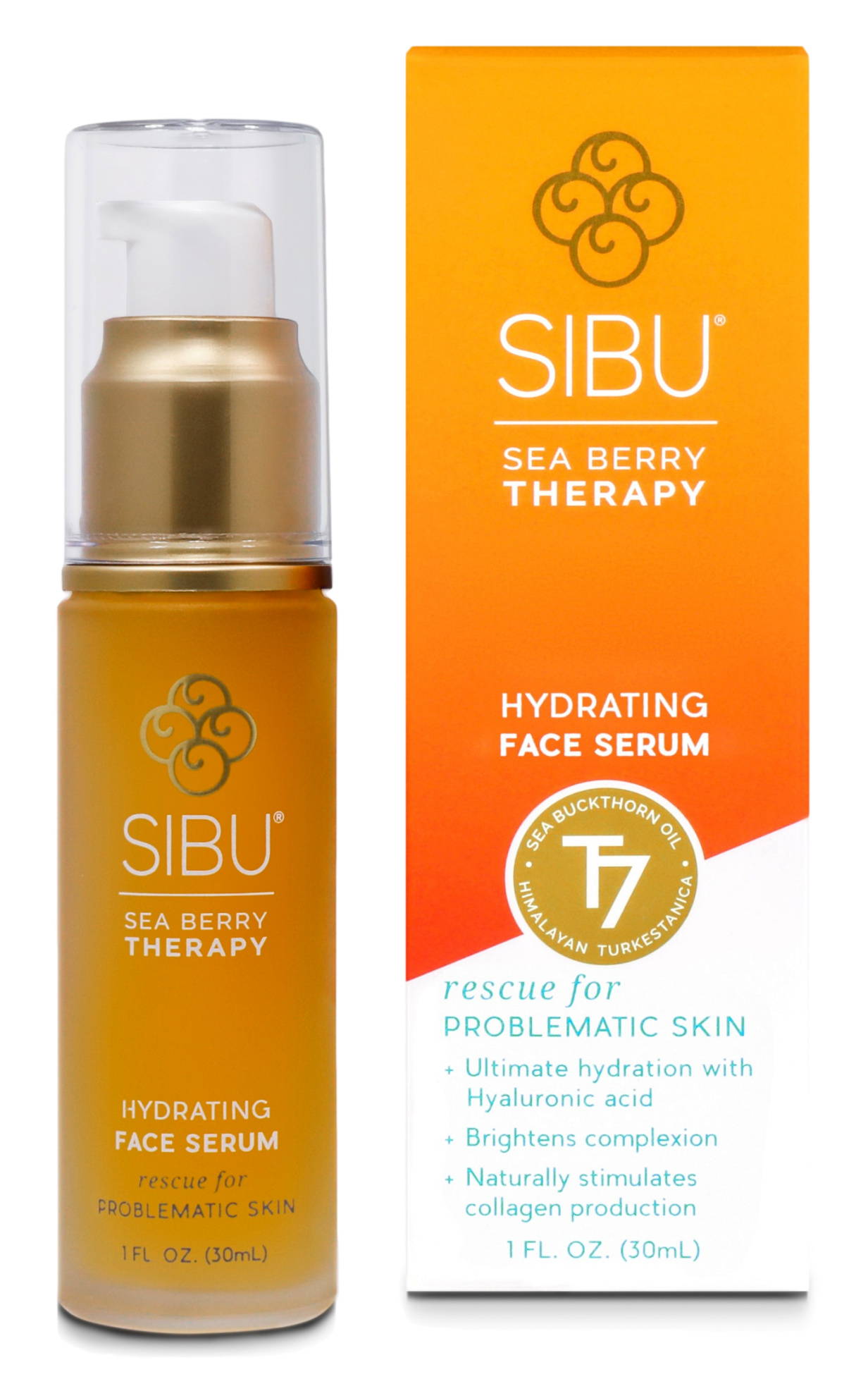 Sea Buckthorn Hydrating Facial Serum for Collagen