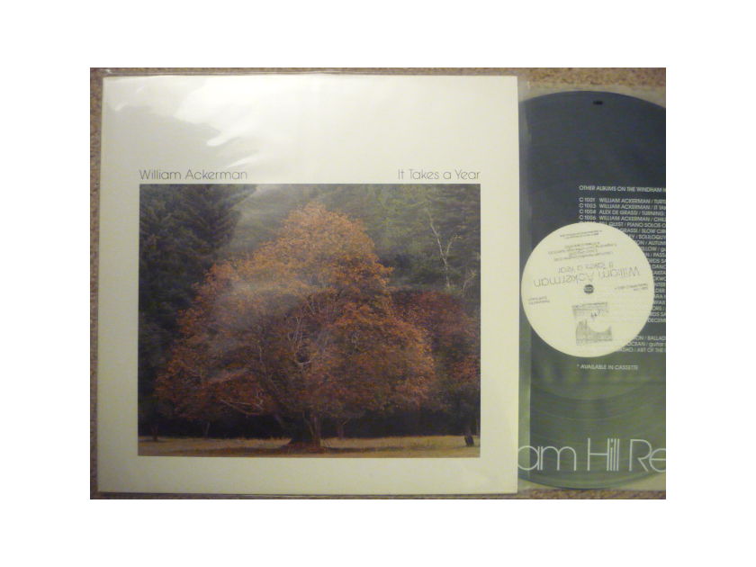 WILLIAM ACKERMAN  - IT TAKES A YEAR WINDOHAM HILL LP