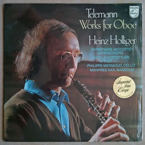 Philips/Holliger/Telemann - - Works of Oboe / NM