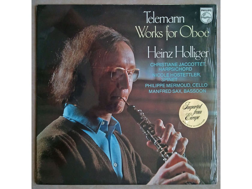 Philips/Holliger/Telemann - - Works of Oboe / NM