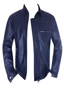LA PAZ - Blue LEATHER