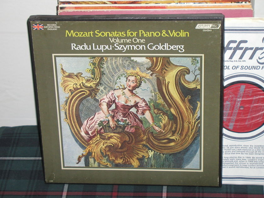 Lupu/Goldberg - Mozart Sonatas for Piano London CSA 2243 2LP boxset