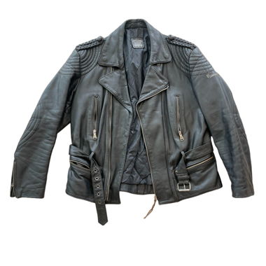 Vintage Leather Jacket Biker