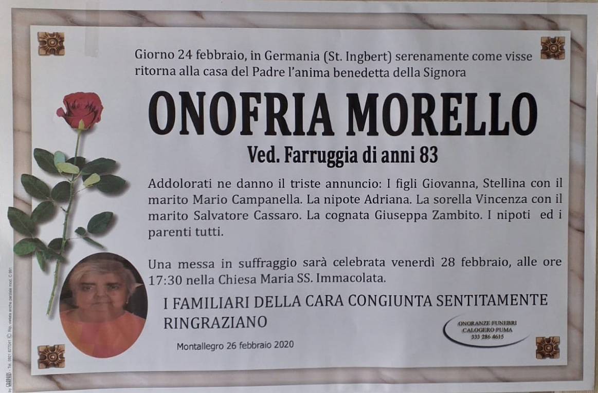Onofria Morello