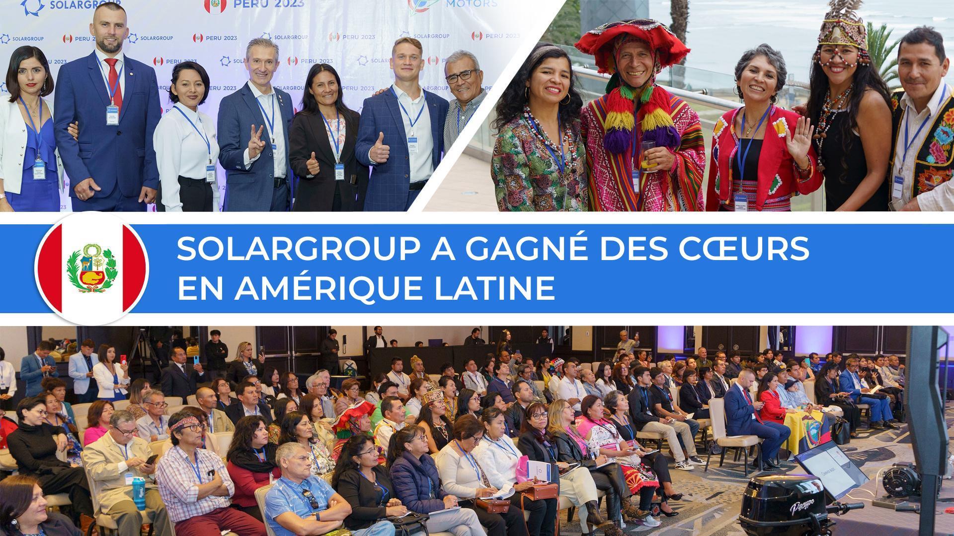 SOLARGROUP a gagné des cœurs en Amérique latine