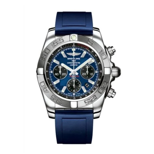 Chronomat 44 Stainless Steel / Blue / Rubber
