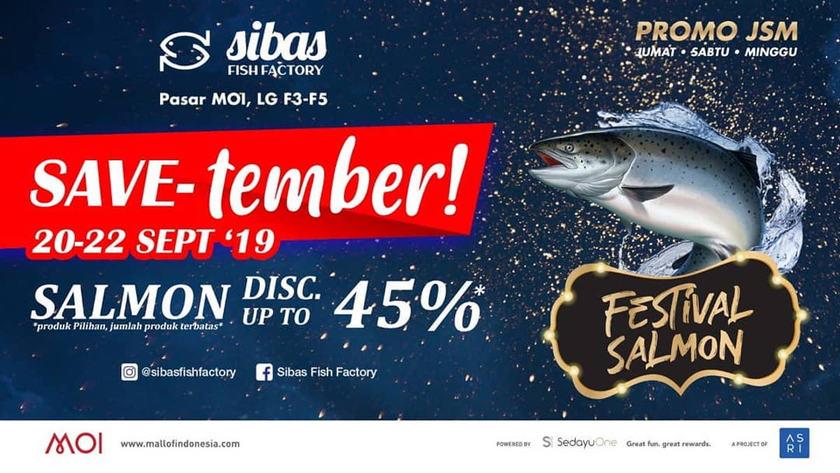 Katalog Promo: Sibas Fish Factory: Promo FESTIVAL SALMON – DISKON hingga 45% OFF - 1
