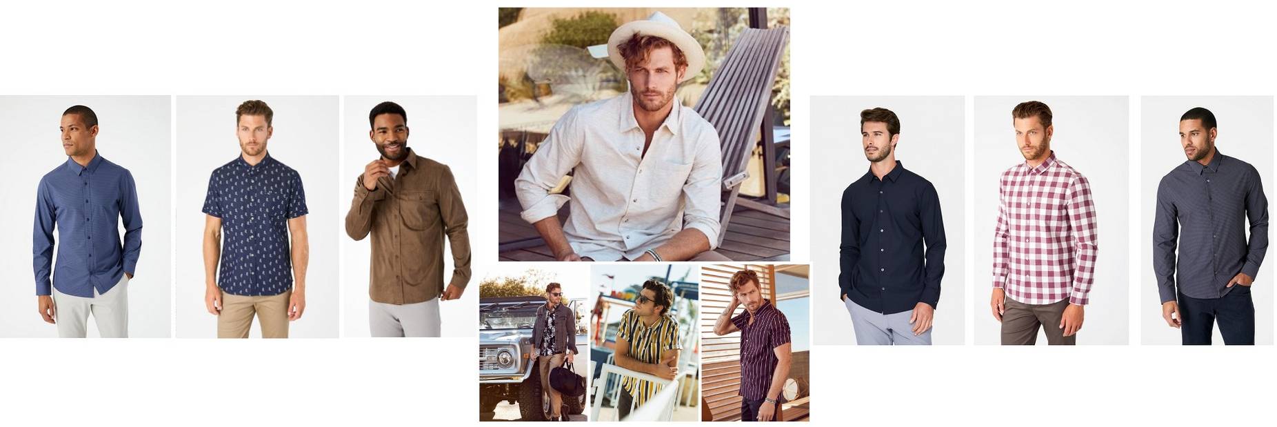 types of shirts for men