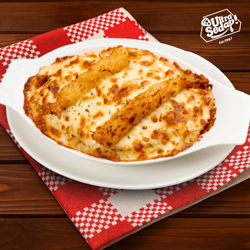 Tempura Cheese Baked Rice