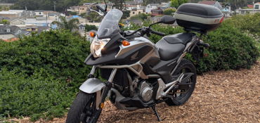 2013 HONDA NC700XD DCT ABS motorcycle for rent near Capitola, CA