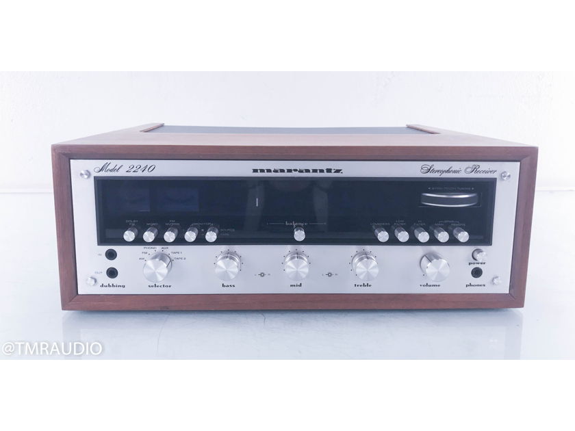 Marantz 2240 Vintage Stereo Receiver w/ Walnut Case; Factory Box; 1 Owner (11353)
