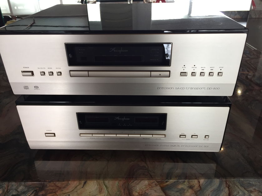 Accuphase DP-800 & DC-801 World Class CD/SACD Player  220-240v FREE SHIPPING