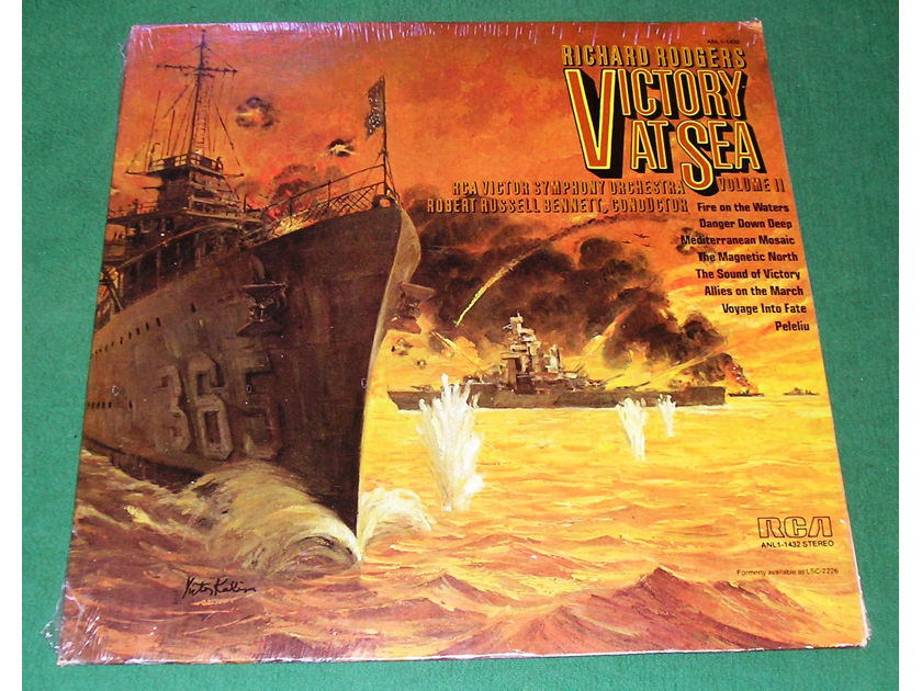 RICHARD RODGERS - VICTORY at SEA VOL. 2 -  - RCA STEREO ANL1-1432 -  ** NEW/SEALED **