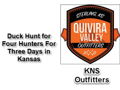 Duck Hunt for Four Hunters in Kansas by KNS Outfitters and Quivira Valley Outfitters