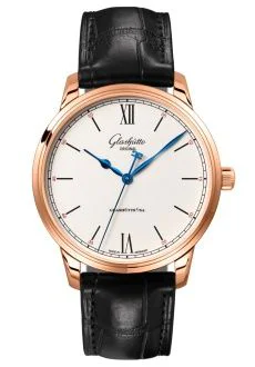 Senator Excellence Red Gold / Silver / Alligator - Folding