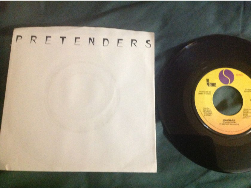 Pretenders - Middle Of The Road/2000 Miles Sire Records 45 Single With Picture Sleeve Vinyl NM