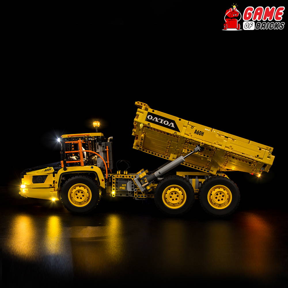 Light Kit for 6x6 Volvo Articulated Hauler 42114