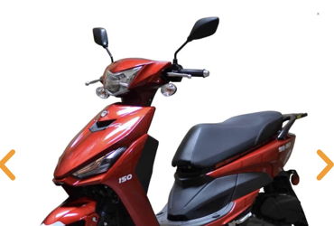 2021 YONGFU YN150T motorcycle for rent near Roseville, CA