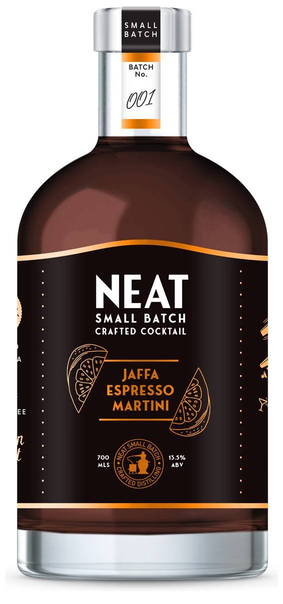 Neat Jaffa Espresso Martini