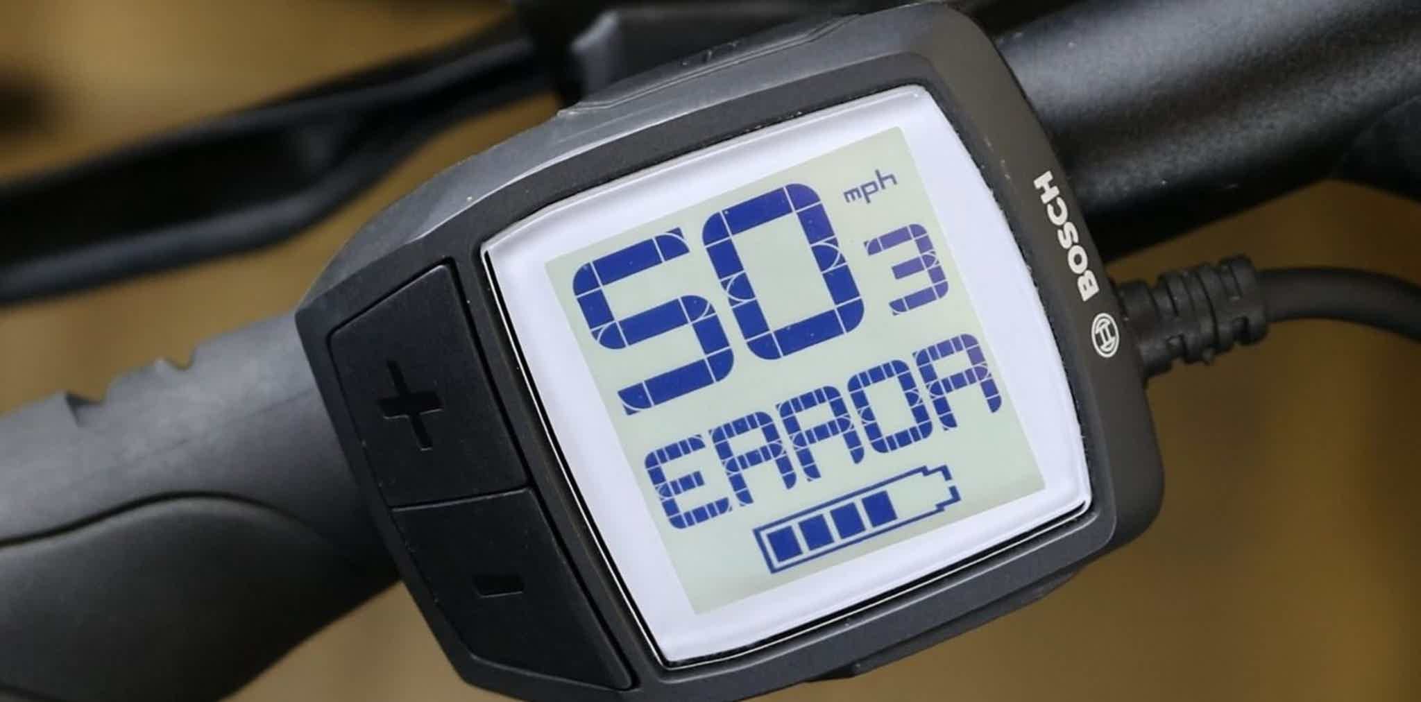 bateria electrica de una ebike en la rueda trasera