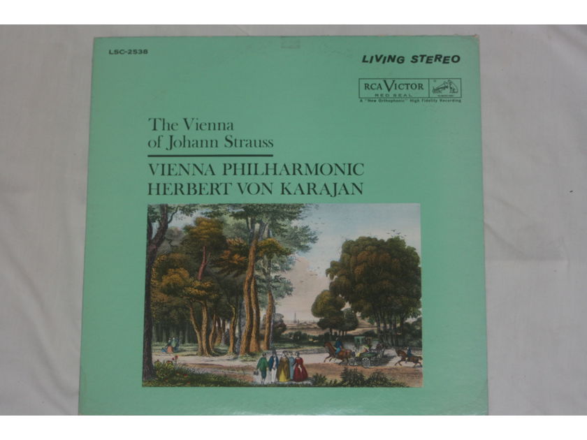Herbert Von Karajan - The Vienna of Johann Strauss RCA Victor LSC-2538