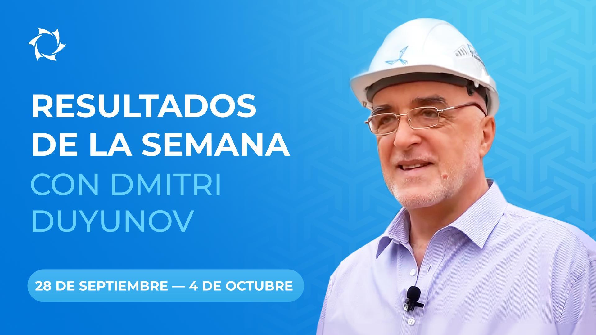 Resumen semanal del proyecto "Motores de Duyunov"