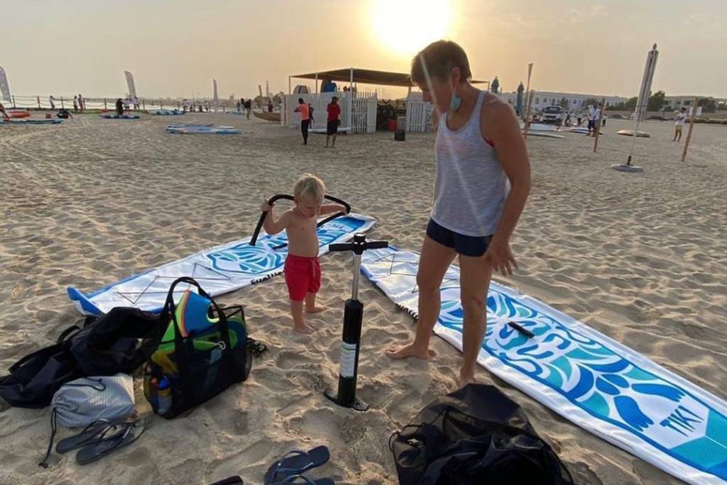 inflatable paddle board repair near me