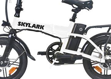 Nakto Electric Bike SKYLARK City eBike 16*2" Tire Folding Bikes 36V 10Ah 250W Motor Electric Bicycle
