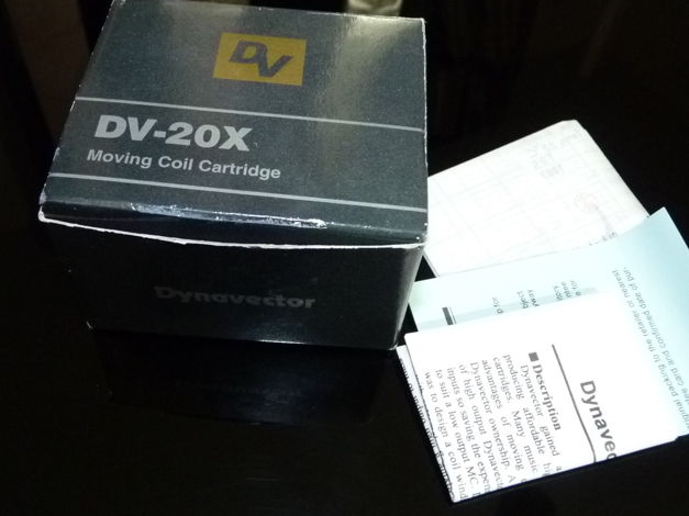 Dynavector DV-20X high output moving coil HOMC cartridge