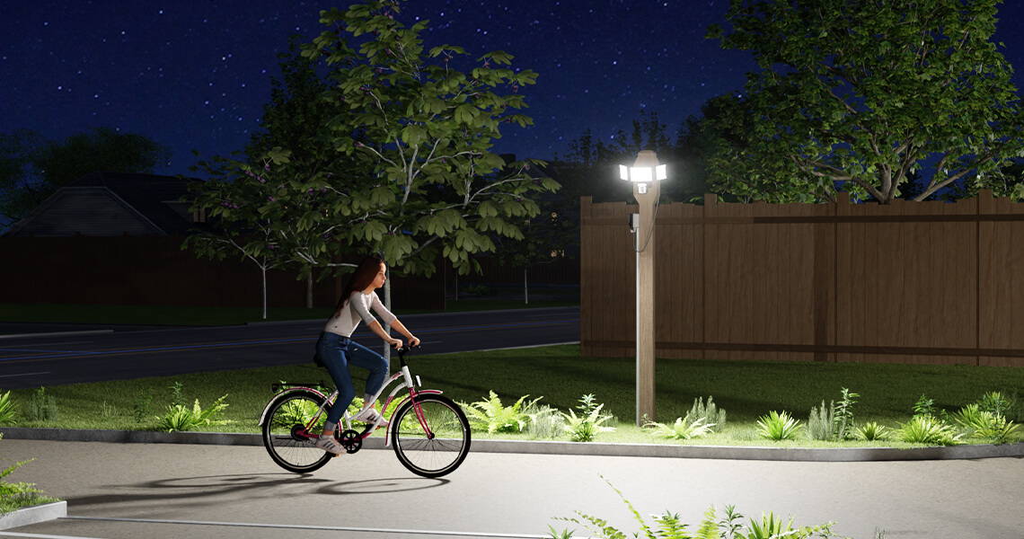 Olafus 55W Exterior LED Outdoor Lights for Pathway