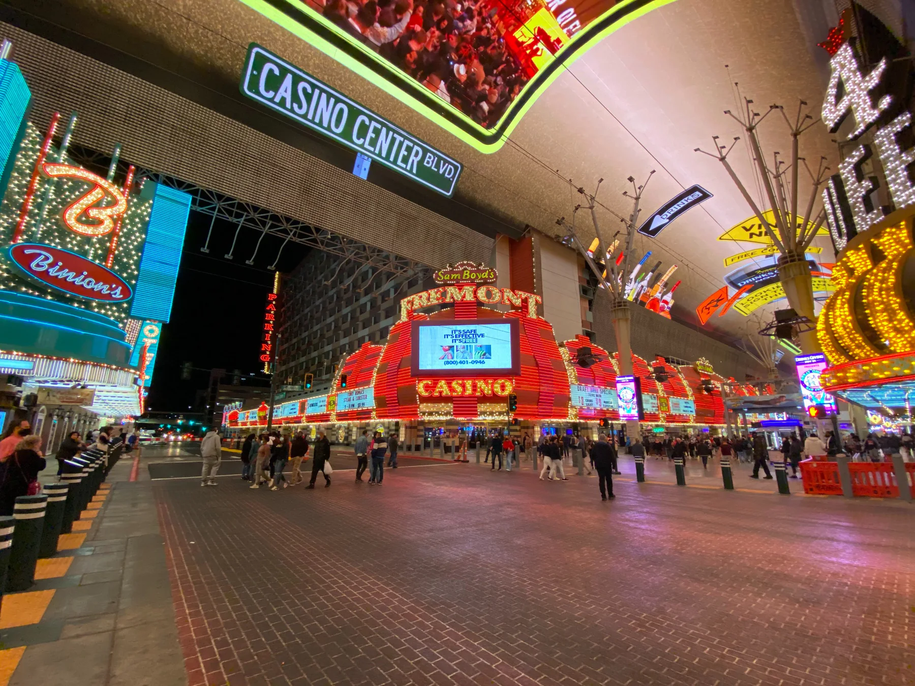 Fremont Street Experience in Las Vegas
