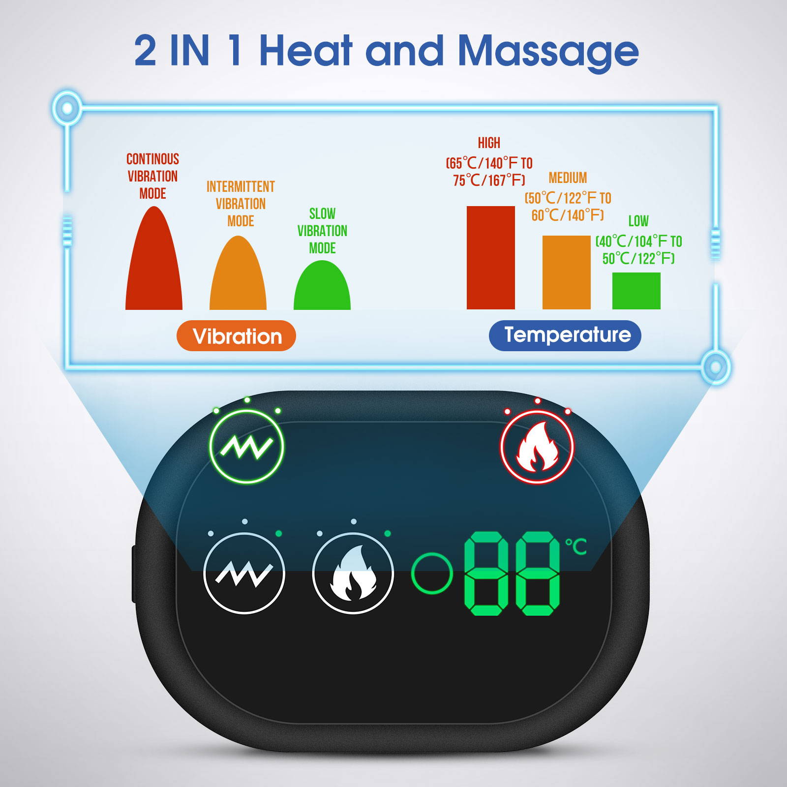 shoulder heat massager