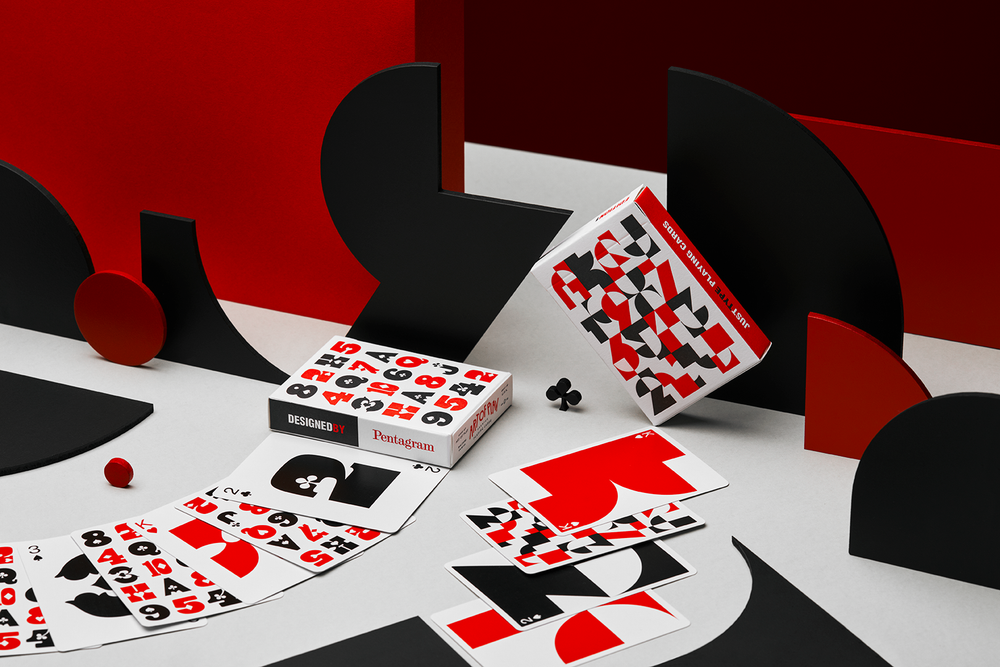 Paula Scher and Art of Play Release ‘Just Type’ Playing Cards