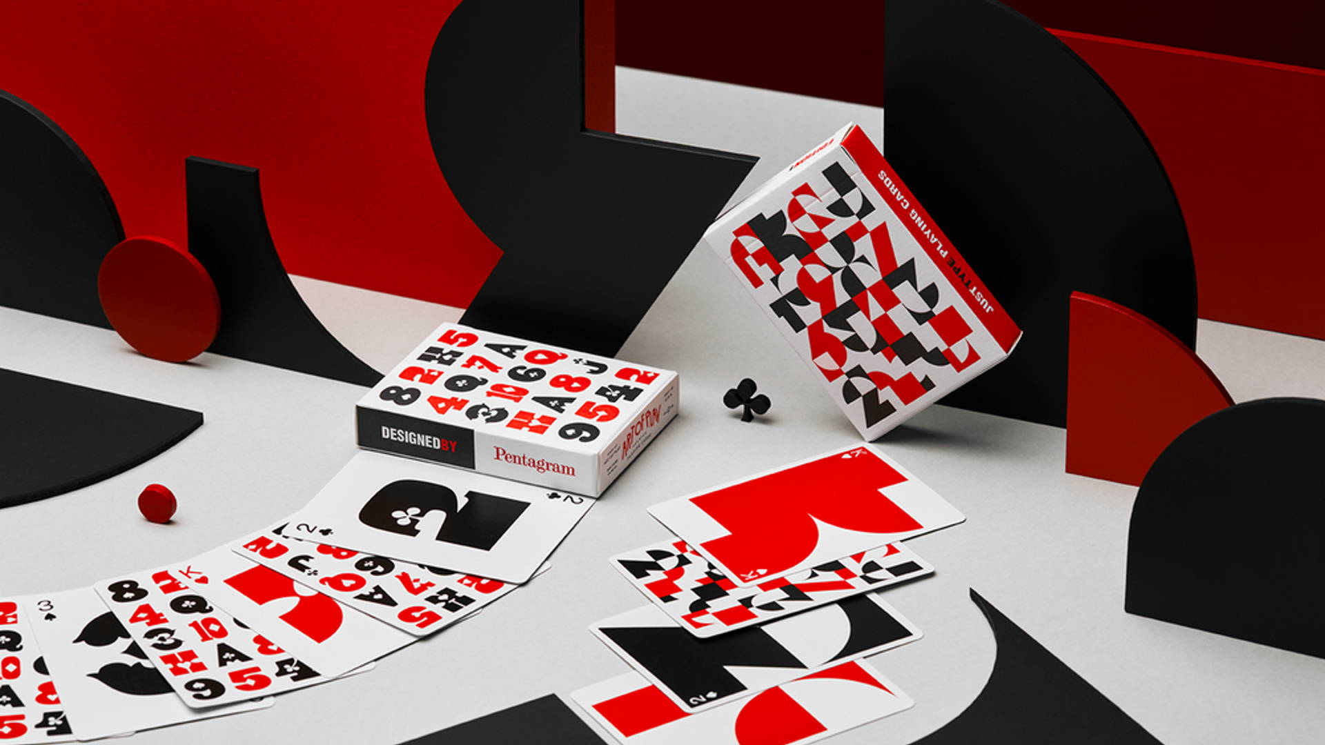Featured image for Paula Scher and Art of Play Release 'Just Type' Playing Cards