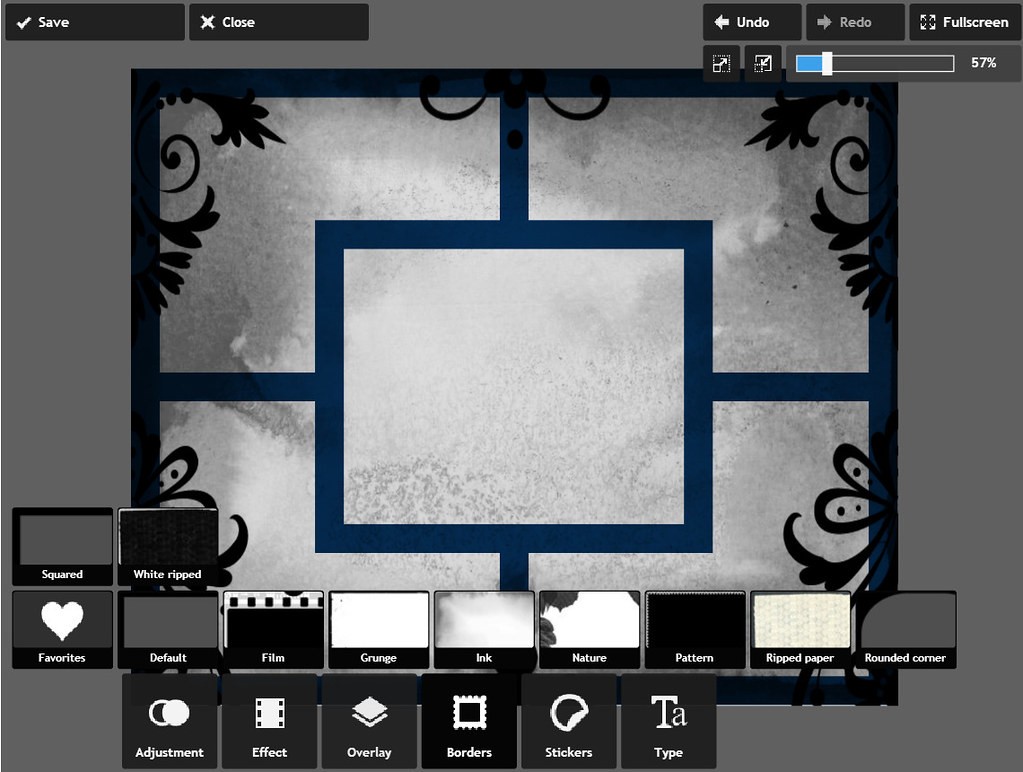 Фотоколлаж онлайн - часть 2. Редактирование фотоколлажа.