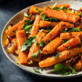 Cinnamon Infused Honey Roasted Baby Carrots recipe